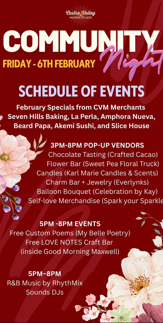 February Event Schedule