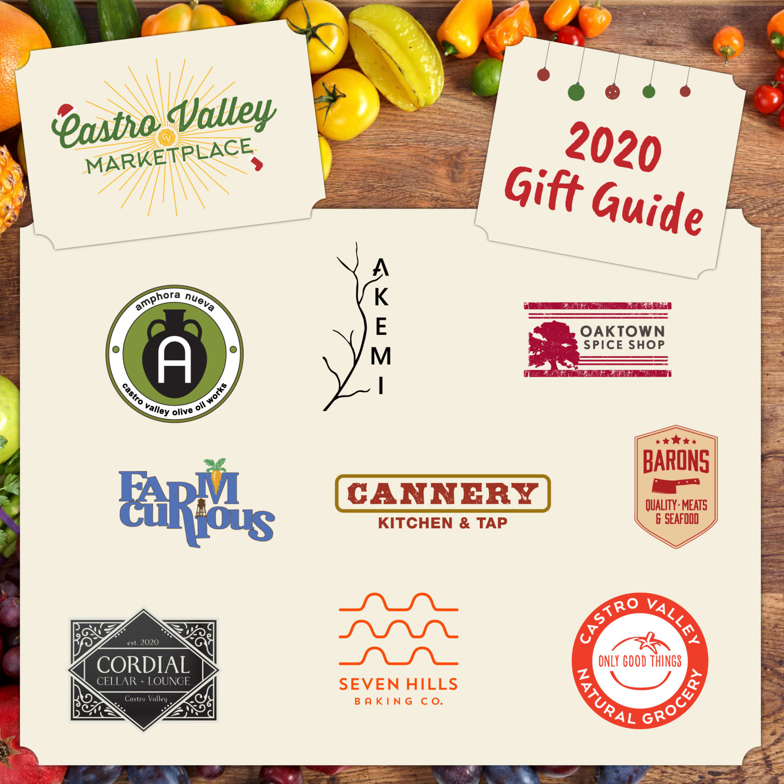 Castro Valley Marketplace Gift Guide 2020 Castro Valley Marketplace