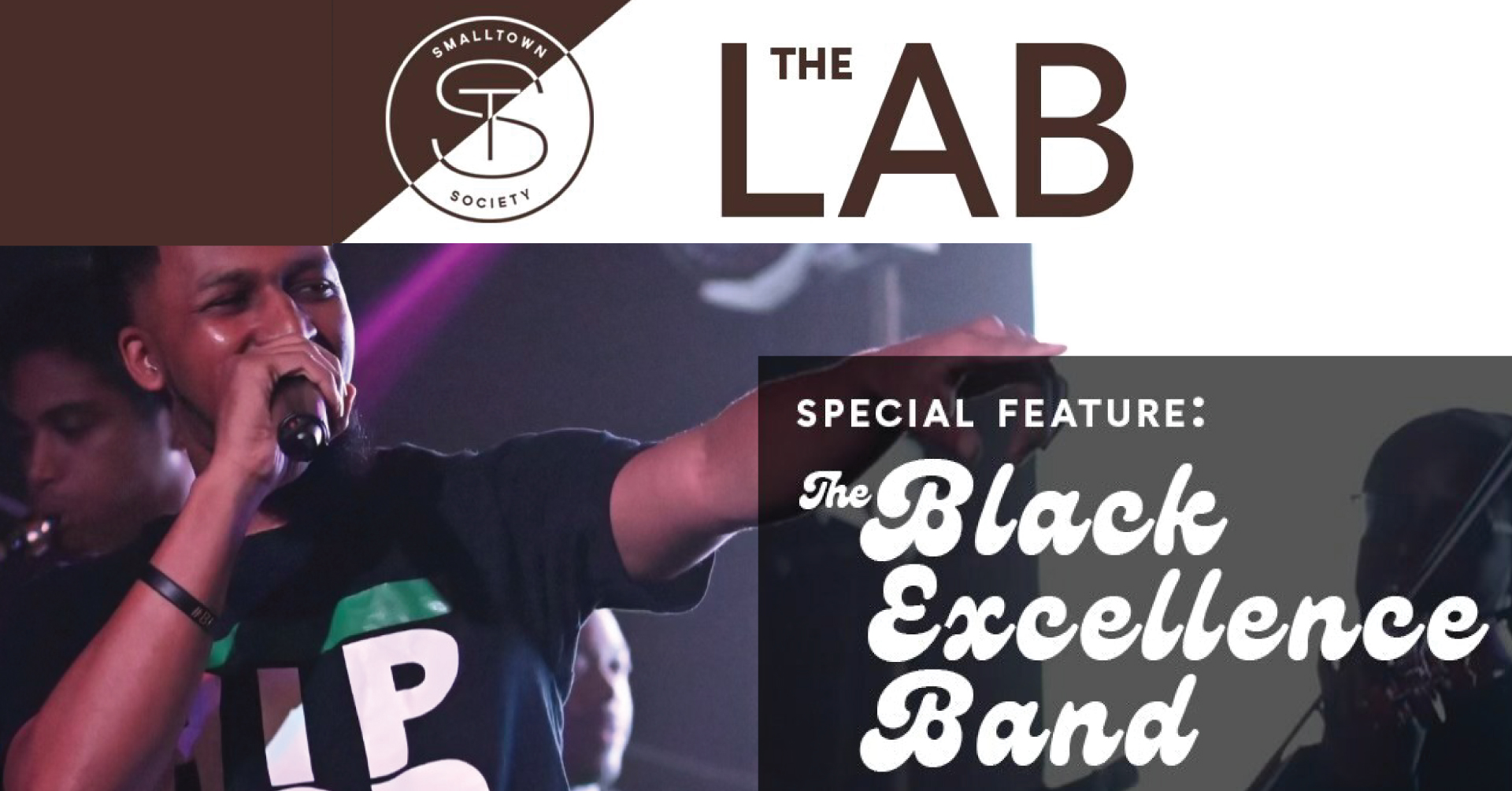 Smalltown Society Lab Black Excellence Band Event